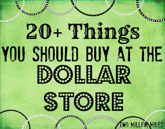 20+ things you should buy at the dollar store
